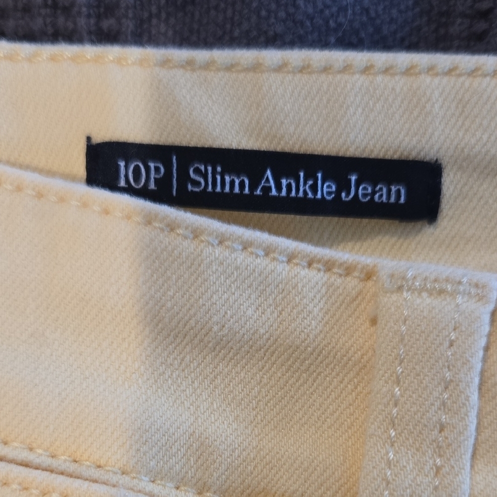 Talbots Yellow Women's Skinny Jeans - Picture 4 of 9